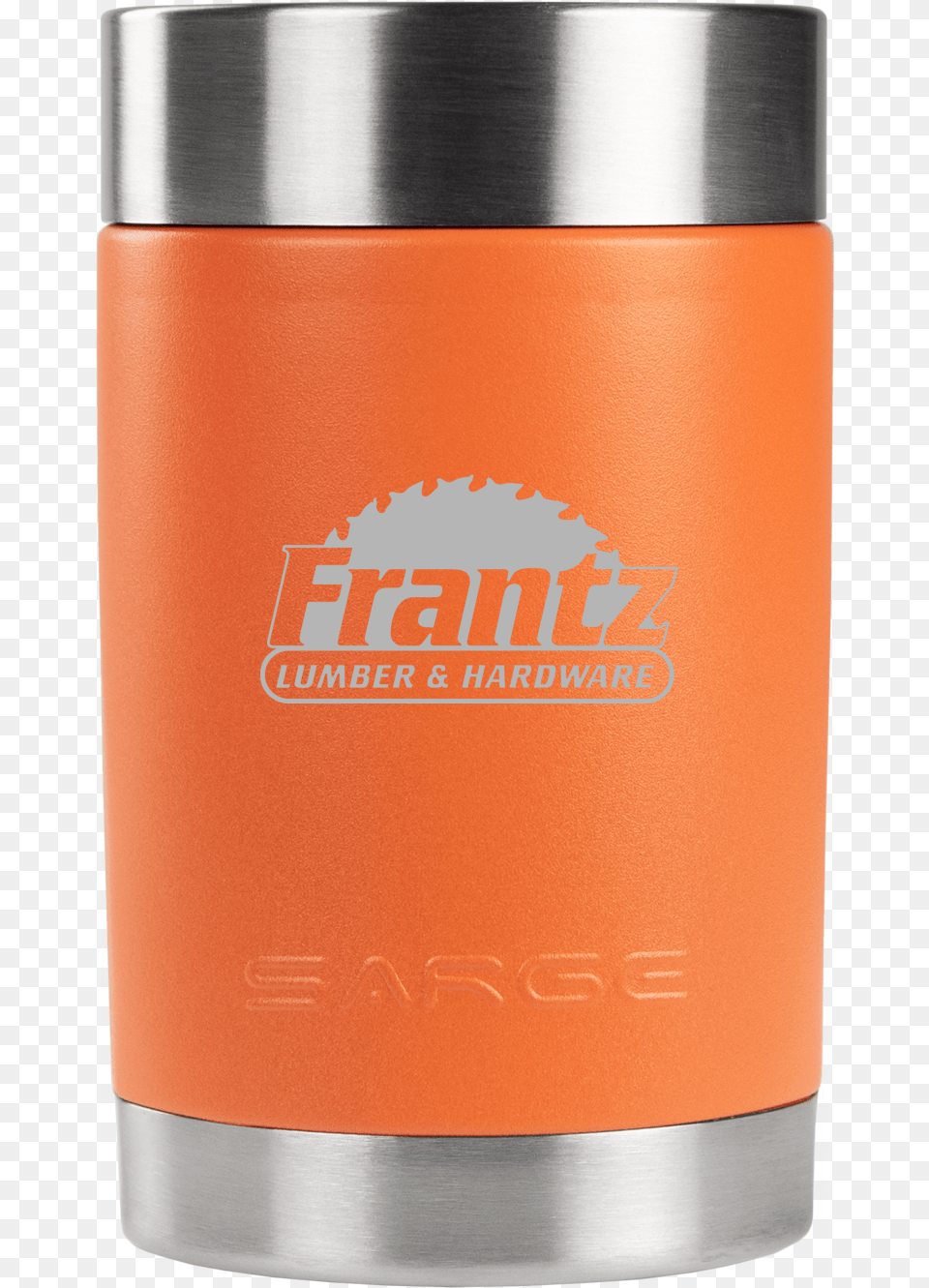 Orange Stainless Can Coolers, Bottle, Steel, Cup, Cosmetics Free Png