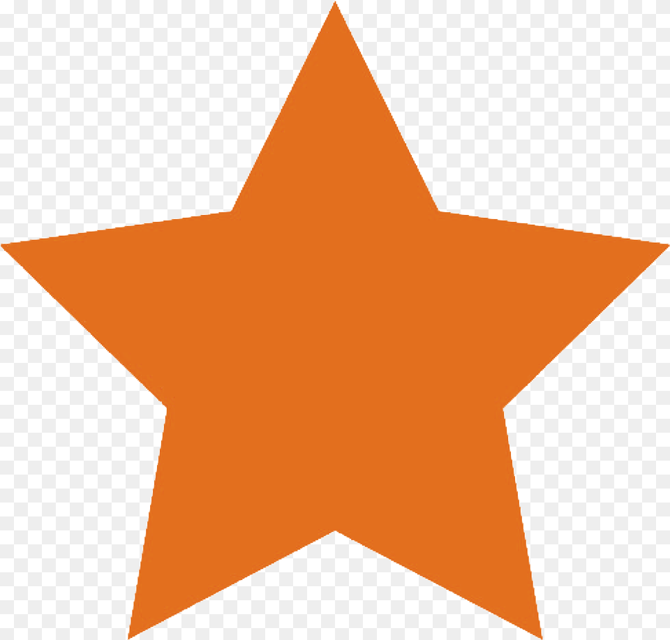 Orange Star, Star Symbol, Symbol Free Png Download