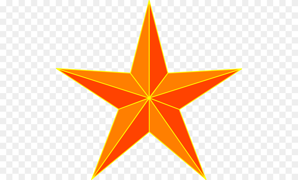 Orange Star Clip Art, Star Symbol, Symbol Png Image