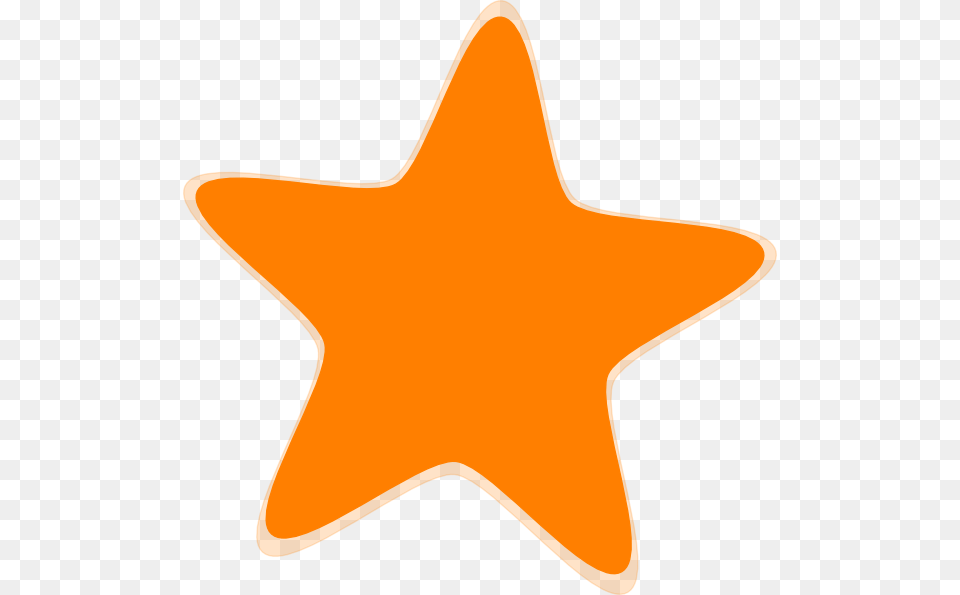 Orange Star Clipart Star Trek, Star Symbol, Symbol, Animal, Fish Free Png Download