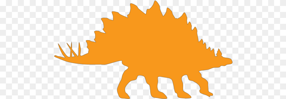 Orange Stegosaurus Clip Art Vector Clip Art Stegosaurus Black And White, Fire, Flame, Leaf, Plant Free Png Download