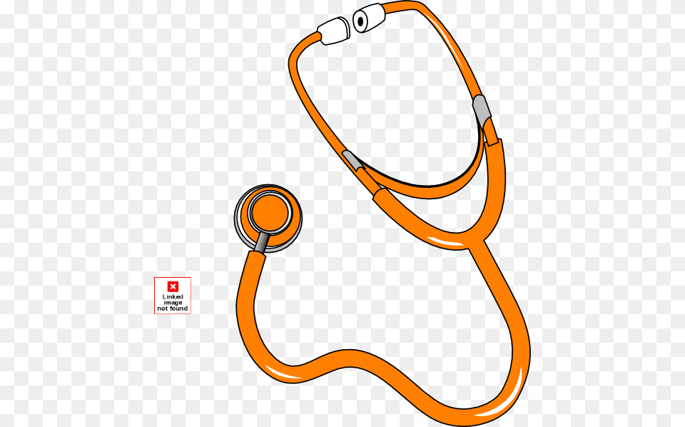 Orange Stethoscope, Smoke Pipe Free Png Download