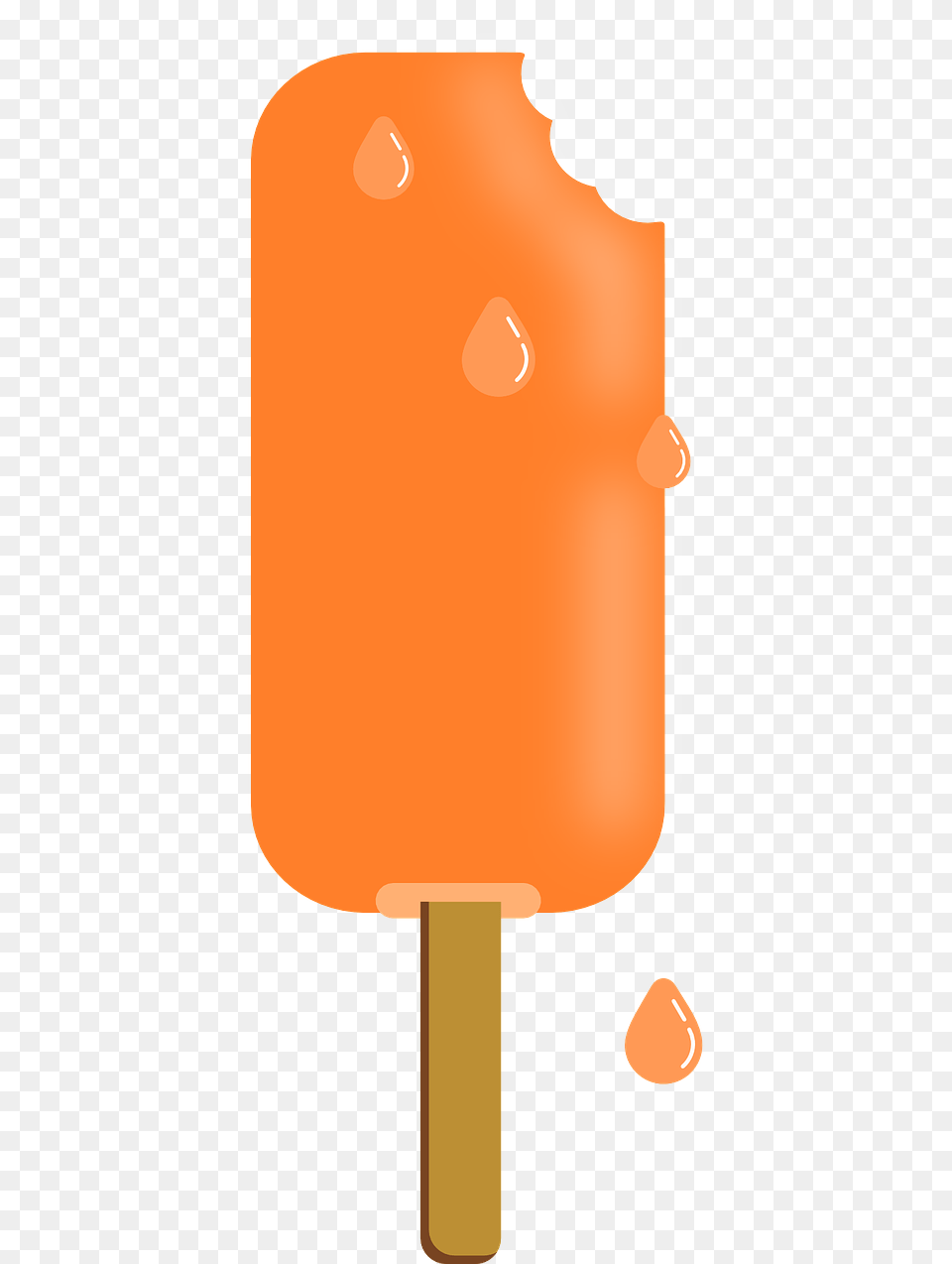 Orange Stick Ice Cream, Food, Ice Pop, Person, Dessert Free Png Download