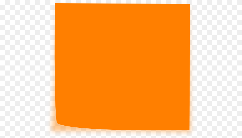Orange Sticky Note Orange Post It Note Clipart, Home Decor, White Board Free Png