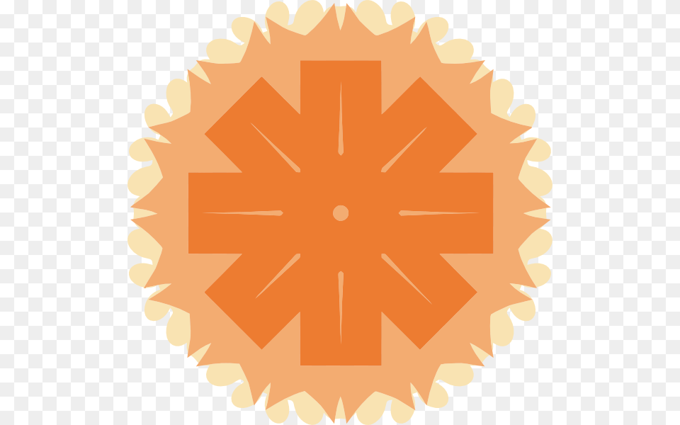 Orange Sunburst Pattern Clip Arts For Web, Leaf, Plant, Nature, Outdoors Png