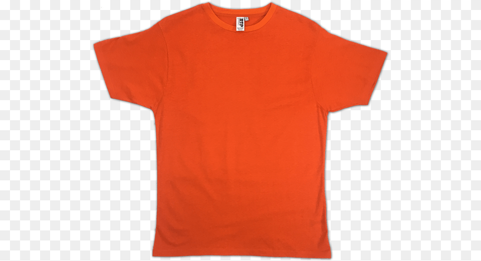 Orange T Shirt, Clothing, T-shirt Free Png