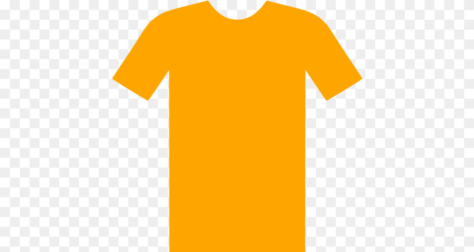 Orange T Shirt Icon Orange T Shirt Gif, Clothing, T-shirt Png Image