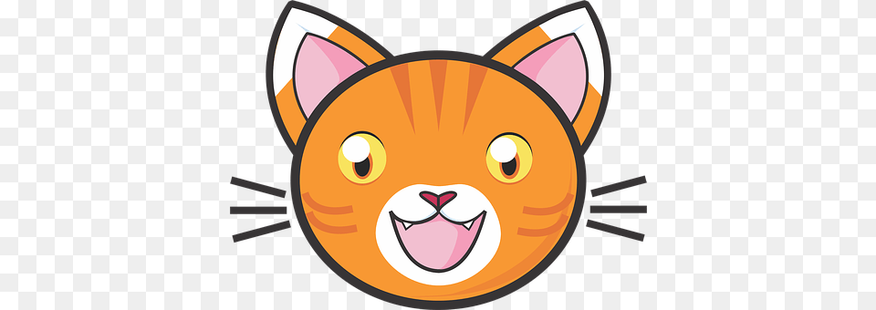 Orange Tabby Cat Disk Free Png Download
