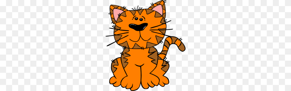 Orange Tabby Cat Clip Art, Plush, Toy, Baby, Person Free Png Download