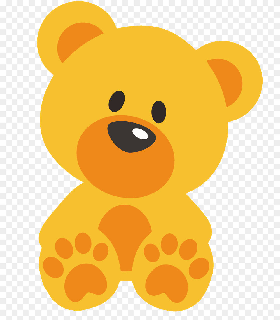 Orange Teddy Bear Clipart Gold Teddy Bear Clipart, Plush, Toy, Teddy Bear Png