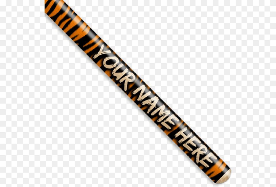 Orange Tiger Stripe Personalized Custom Drumsticks, Cricket, Cricket Bat, Sport, Baseball Free Png Download