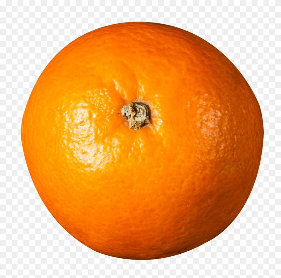 Orange Top View Image, Produce, Citrus Fruit, Food, Fruit Free Transparent Png