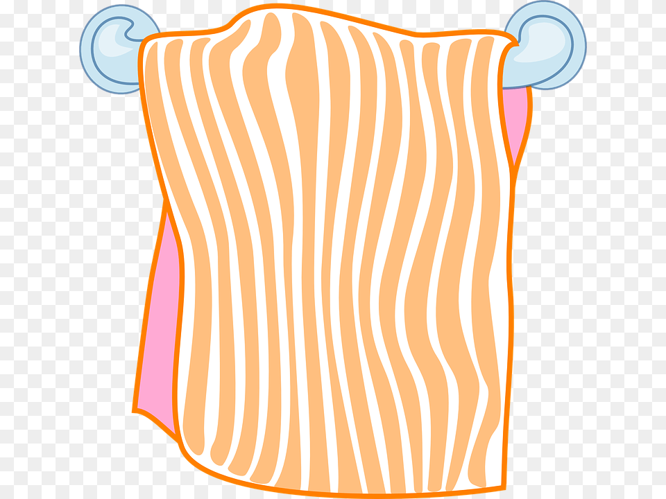 Orange Towel Clipart, Animal, Mammal, Wildlife, Zebra Png Image