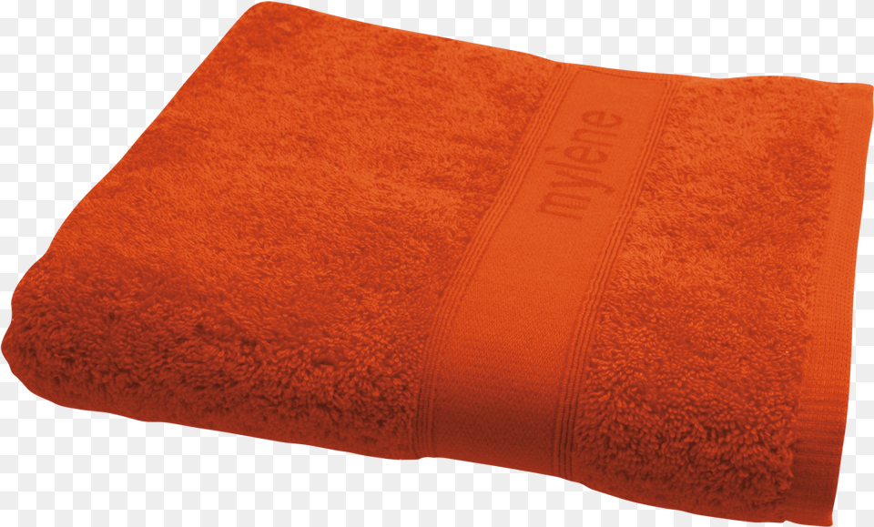 Orange Towel Clipart Orange Towel, Bath Towel Png Image
