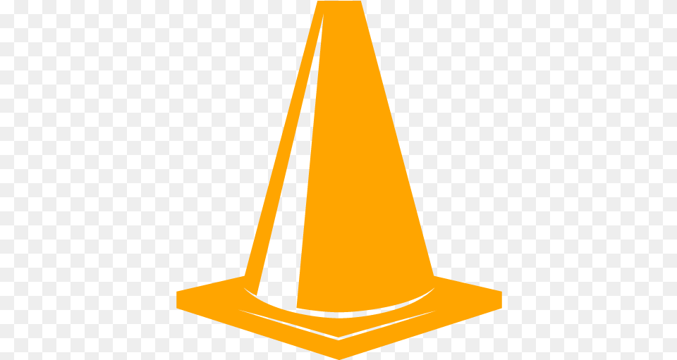 Orange Traffic Cone Icon Yellow Traffic Cone Clip Art Png