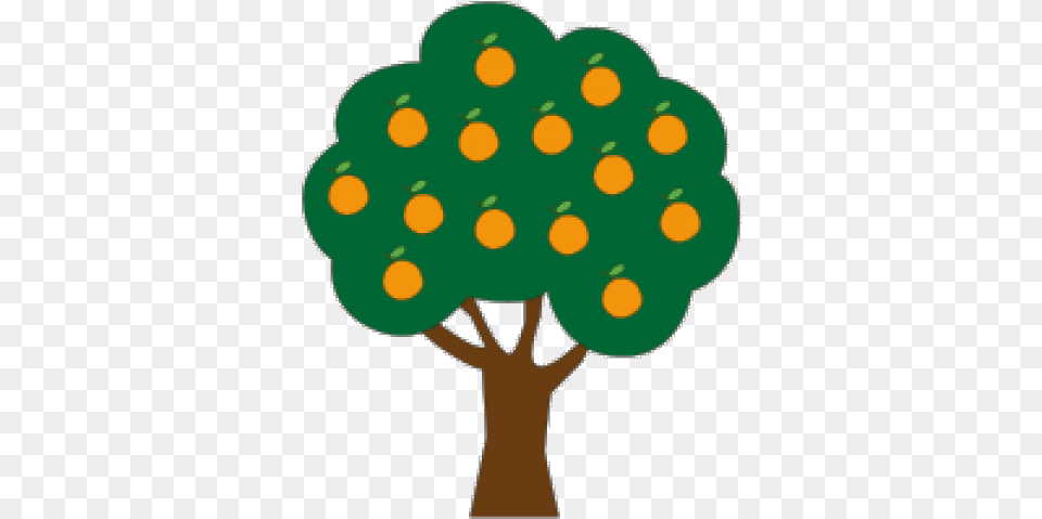 Orange Tree Cartoon, Plant, Leaf, Art Free Png Download