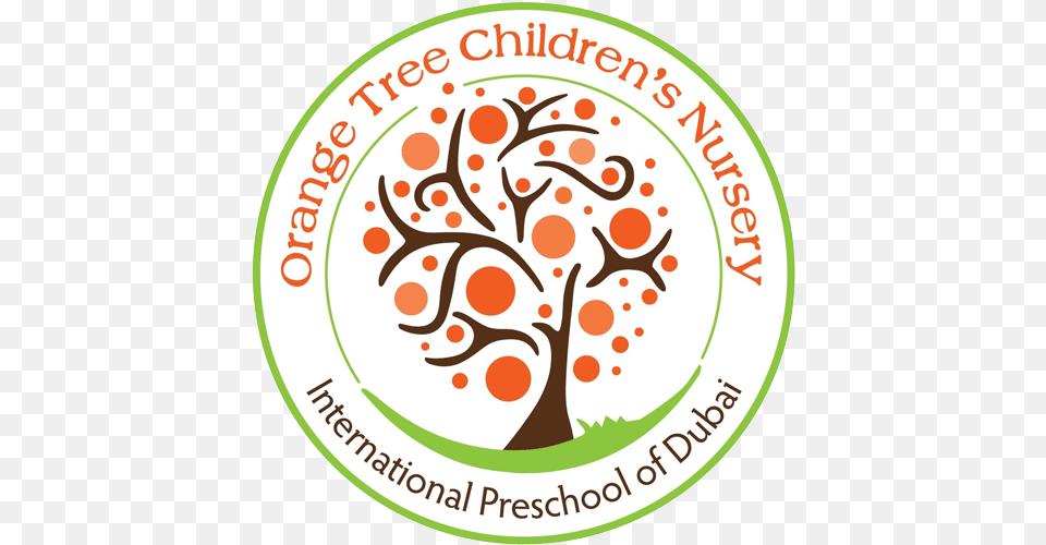 Orange Tree Childrenu0027s Nursery Dubai U2013 When I Learn Grow Orange Tree Nursery Logo, Sticker, Food, Fruit, Plant Png