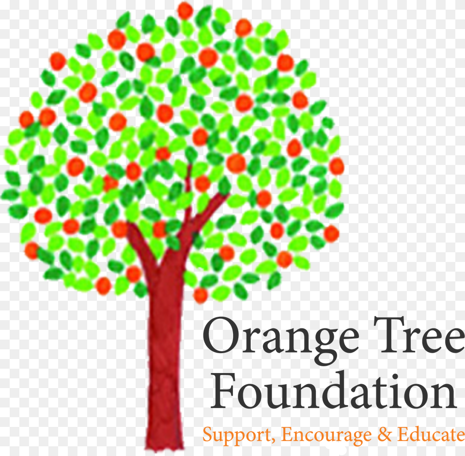 Orange Tree Foundation Logo, Plant, Leaf, Vegetation, Art Png