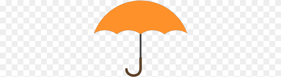 Orange Umbrella Svg Clip Art For Purple Umbrella Clipart, Canopy, Person Free Transparent Png