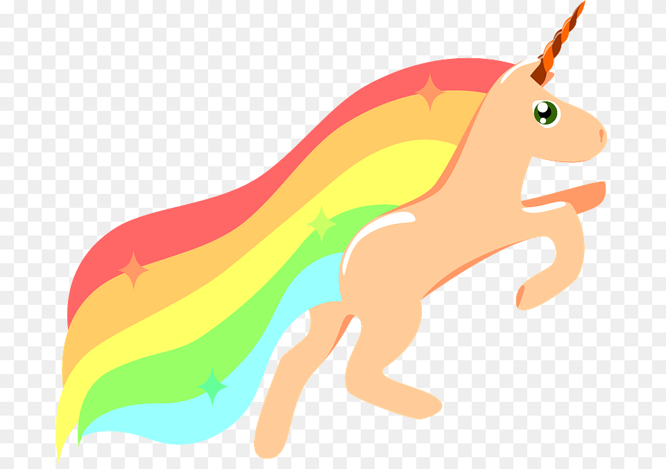 Orange Unicorn Clipart, Animal, Mammal, Rabbit, Dinosaur Free Transparent Png