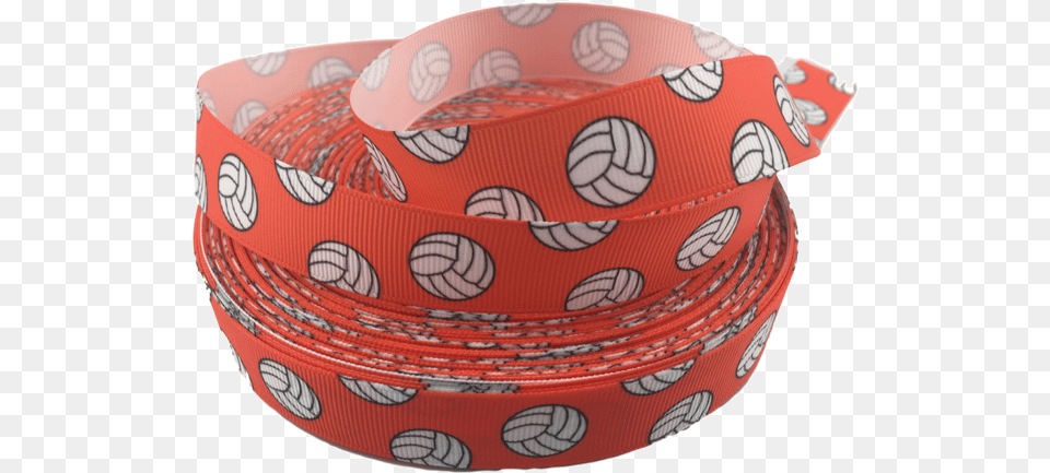 Orange Volleyball Grosgrain Ribbons 78 Decorative, Formal Wear, Ball, Rugby, Rugby Ball Png Image