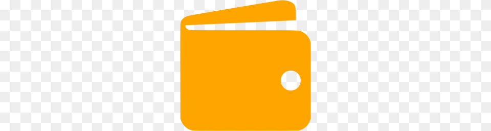 Orange Wallet Icon, Art Png Image