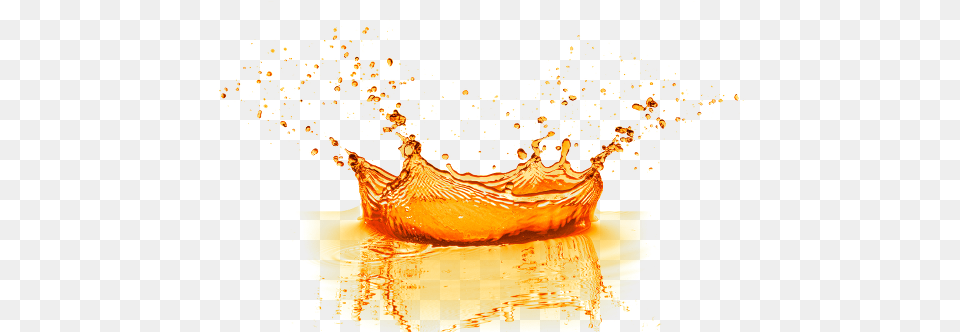 Orange Water Splash 1 Image Illustration, Droplet, Beverage, Juice Free Png Download
