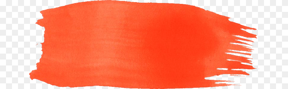 Orange Watercolor Brush Stroke, Home Decor, Cushion, Paper, Texture Png