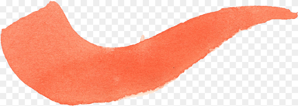 Orange Watercolor Brush Stroke Orange Watercolor Line, Body Part, Stomach, Face, Head Free Png Download