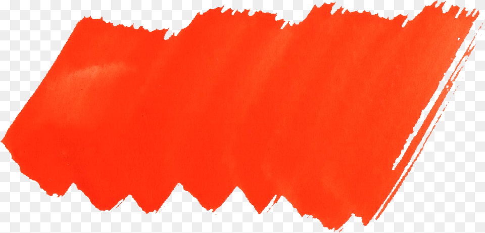 Orange Watercolor Brush Stroke Vol2 Orange Flag, Nature, Outdoors Free Transparent Png