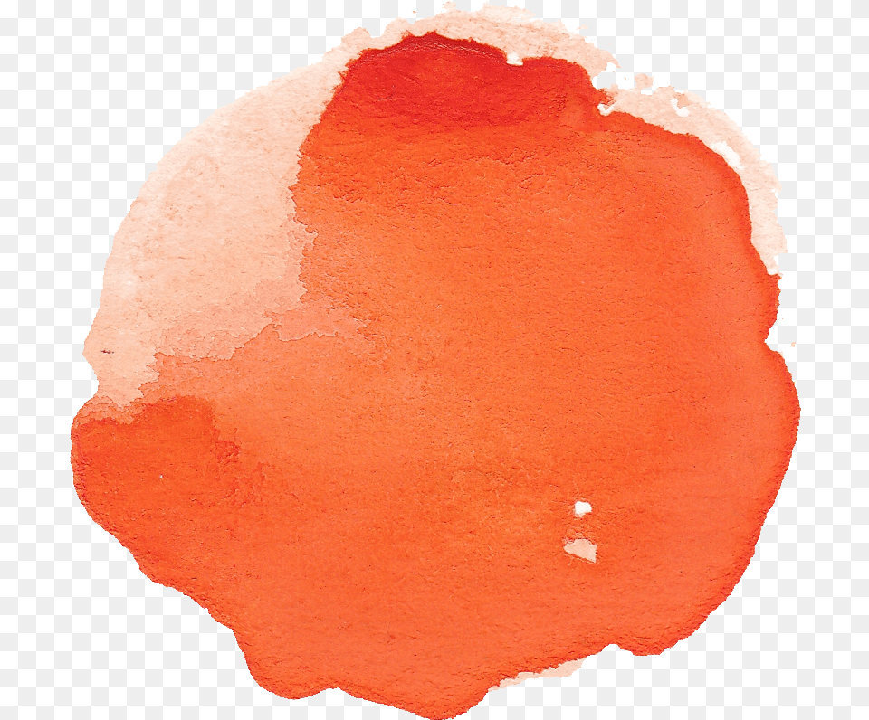 Orange Watercolor Circle Watercolor Paint, Produce, Citrus Fruit, Plant, Food Free Transparent Png