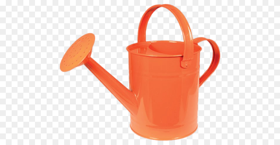 Orange Watering Can, Tin, Watering Can, Bottle, Shaker Free Png