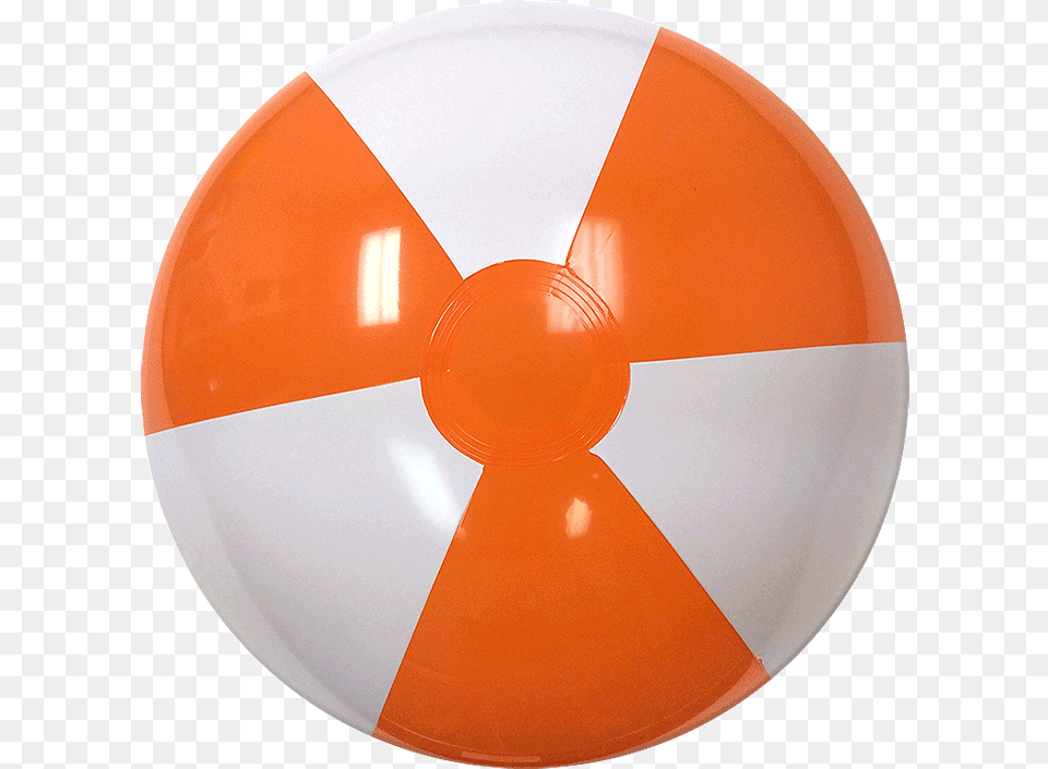 Orange White Beach Ball Image Circle, Football, Soccer, Soccer Ball, Sport Free Transparent Png