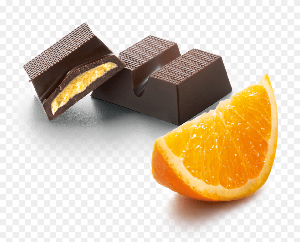 Orange With Chocolate, Citrus Fruit, Food, Fruit, Plant Free Png Download