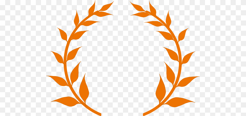 Orange Wreath Clip Art, Leaf, Plant, Pattern Free Png