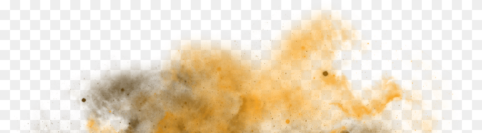 Orange Yellow Clouds, Powder, Plant, Pollen, Outdoors Free Png