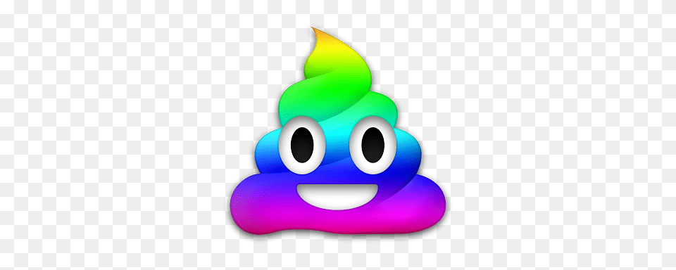 Orange Yellow Green Blue Pink Purple Poop Emoji Poopemo, Art, Graphics Free Png Download
