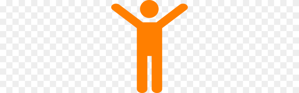 Orangeman Joy Simple Clip Art, Sign, Symbol, Road Sign Free Transparent Png