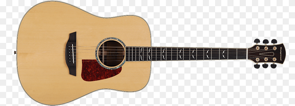 Orangewood Echo Spruce Solid Top Dreadnought Acoustic Guitar, Musical Instrument, Bass Guitar Free Png