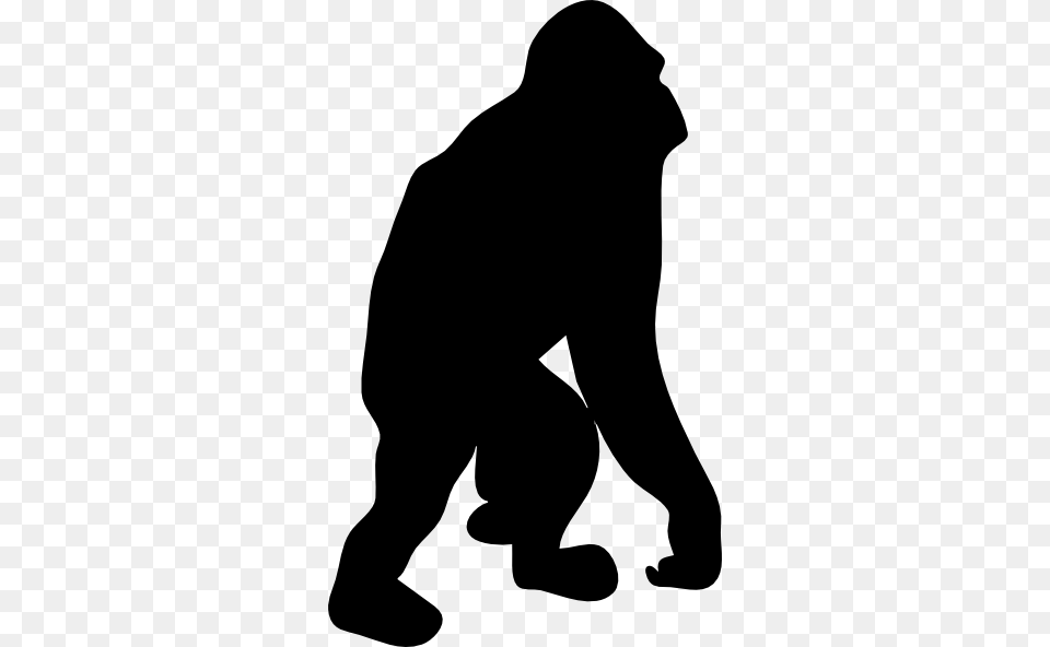 Orangutan Clip Art Project, Silhouette, Adult, Male, Man Png Image