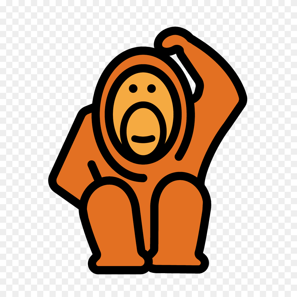 Orangutan Emoji Clipart, Photography, Head, Person, Dynamite Png Image
