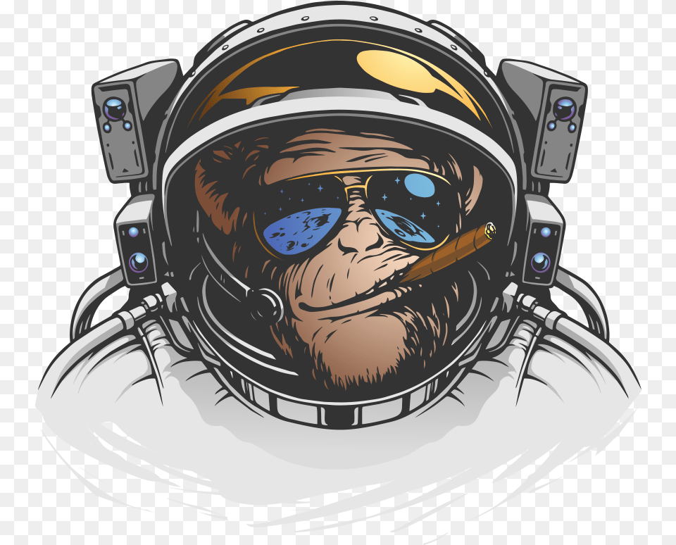 Orangutan Transparent Images Arts Space Monkey, Accessories, Goggles, Photography, Person Free Png Download