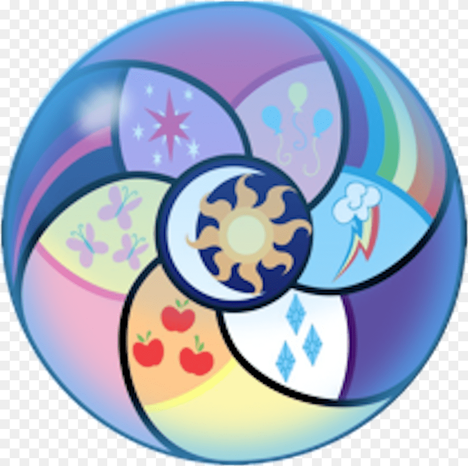 Orb Of Harmony My Little Pony Cutie Marks Circle, Sphere, Disk Free Png
