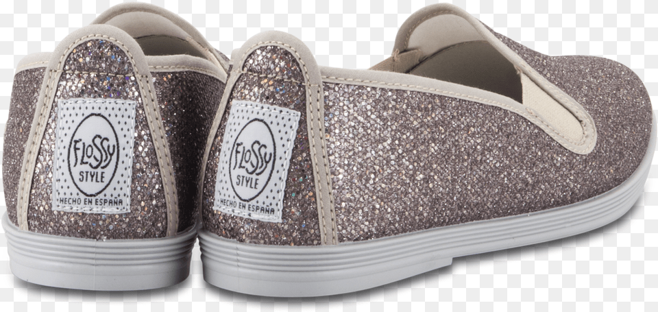 Orba Glitter Rose Gold Slip On Shoe, Clothing, Footwear, Sneaker, Canvas Free Png Download