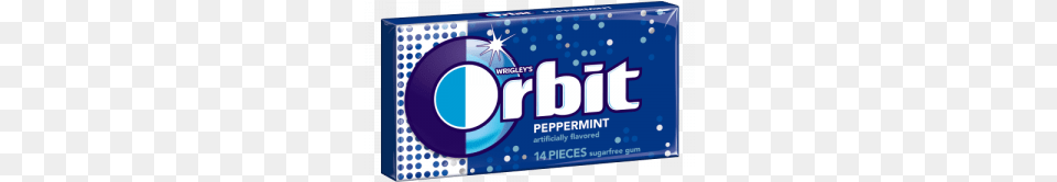 Orbit Gum Peppermint Flavor Sku Orbit Peppermint Gum, Blackboard Png
