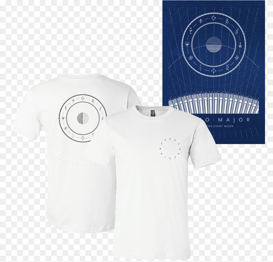 Orbit Tee Poster Active Shirt, Clothing, T-shirt Free Png