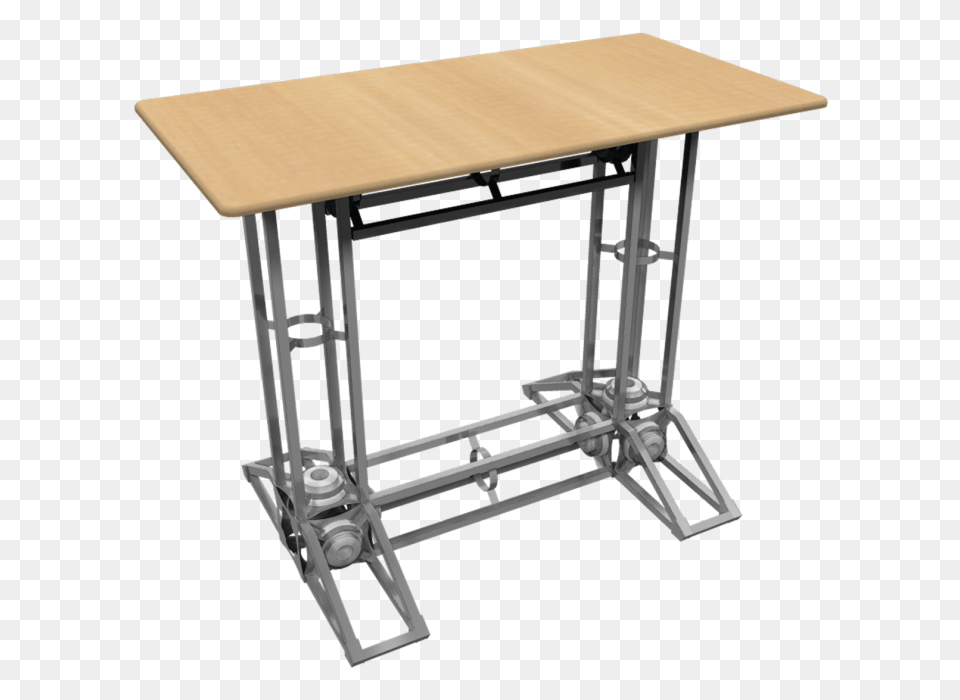 Orbital Express Rectangle Truss Counter, Desk, Furniture, Table, Dining Table Free Png