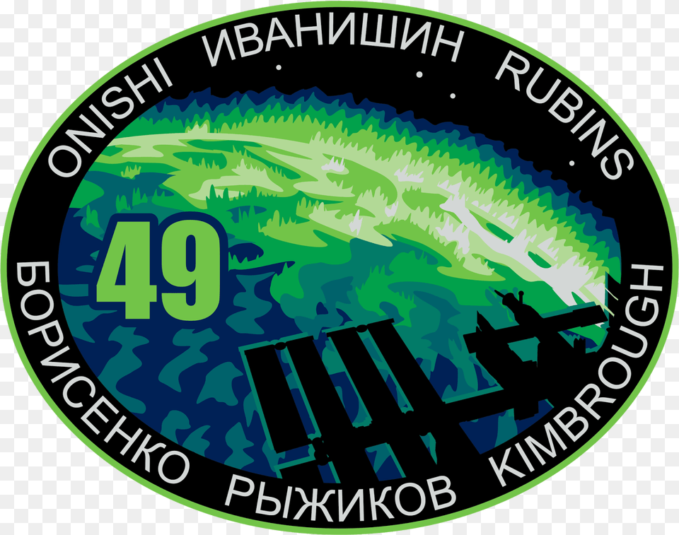 Orbiterch Space News Fire And Water Studies For Iss Expedition 49 Patch, Logo, Disk Free Transparent Png