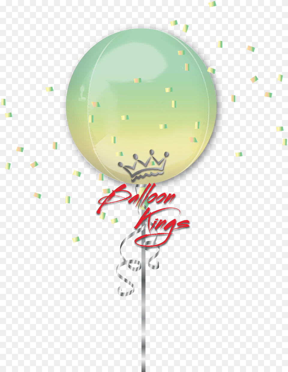 Orbz Ombre Yellow Amp Green Transparent Curious George Birthday, Balloon, Paper Png Image
