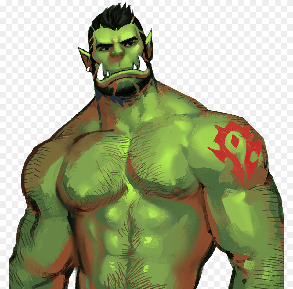 Orc, Adult, Male, Man, Person Png Image